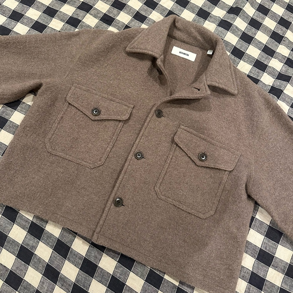 Buck Mason Felted Wool Field Jacket XS